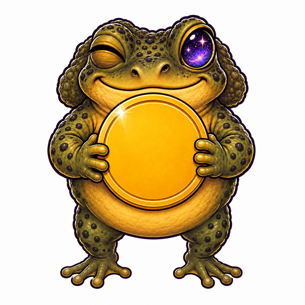 BUFO holds an illustrated LLY Stock Token, showing what trading fees would accumulate.